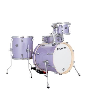 Ludwig Breakbeats 16" 4-teiliger Kesselsatz, Lilac Sparkle